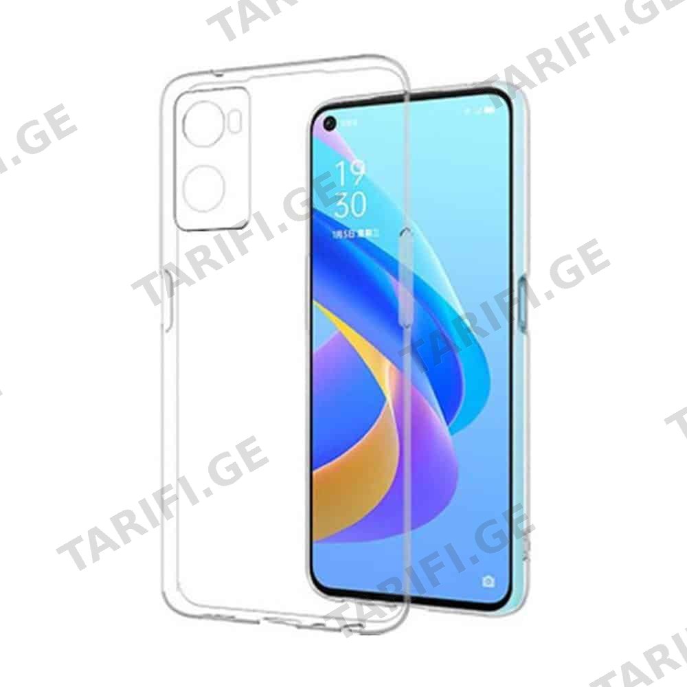 Oppo A96 Lux Clear Case გამჭვირვალე სილიკონის ქეისი