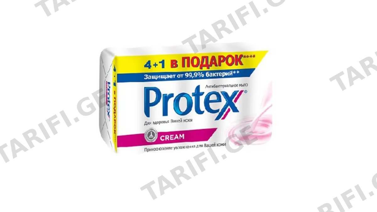 საპონი /პროტექსი/ კრემი 4+1/ 350გრ