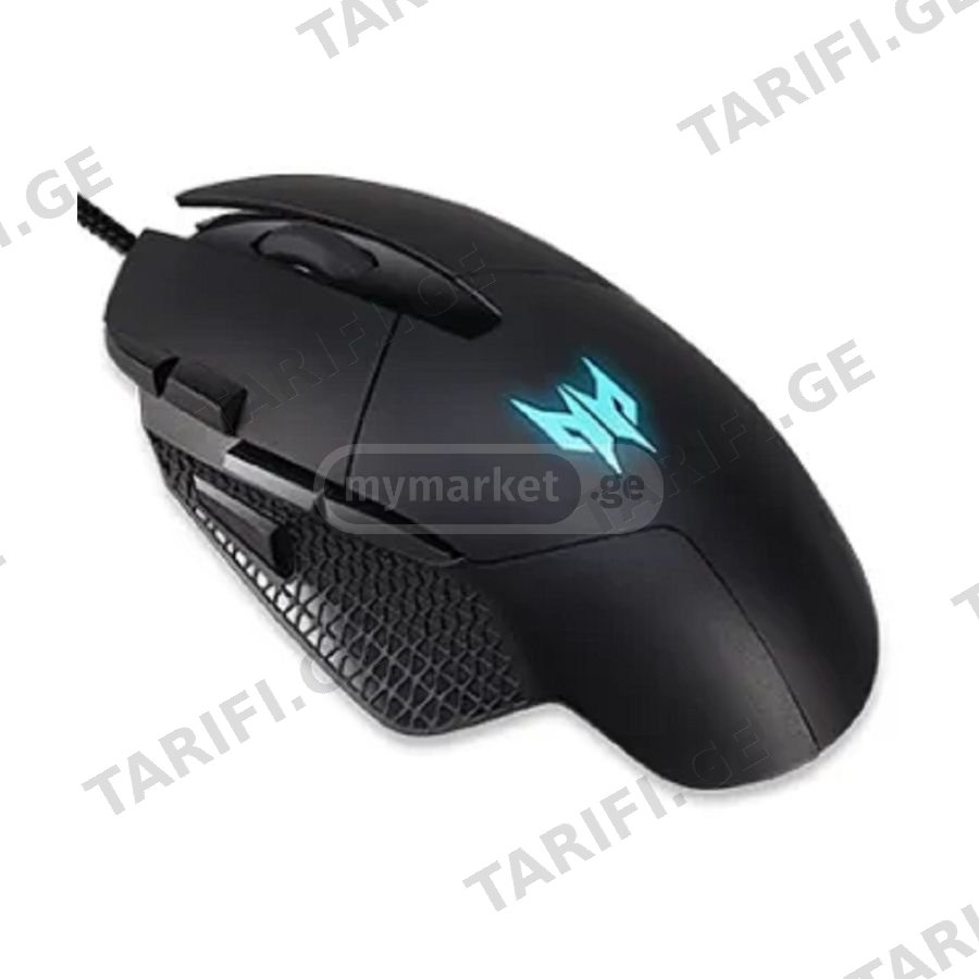 მაუსი Acer GP.MCE11.014 Predator Cestus 315, Wired, USB, Gaming Mouse, Blackბრენდი: Acerმოდელი: GP.MCE11.014პროდუქტის ტიპი: მაუსიდაკავშირება: სადენიანიDPI: 6500 DPIღილაკების რაოდენობა: 8სენსორის ტიპი: