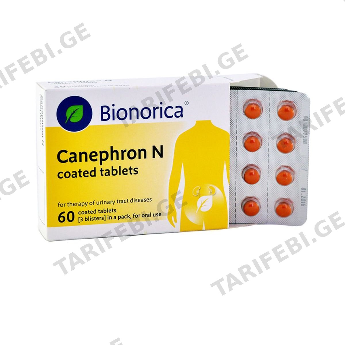 Canephron N - კანეფრონი N 60 დრაჟე