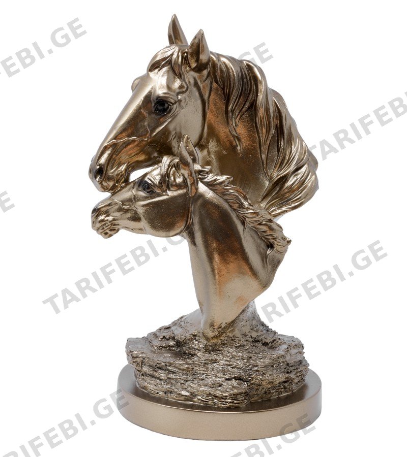 დეკორაცია ცხენი BNGY-53165GT ზომა:18*15.5*30