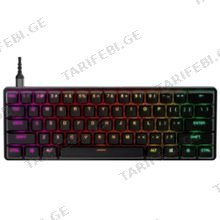 STEELSERIES 64842_SS APEX PRO MINI RGB BLACK სადენიანი მექანიკური კლავიატურა