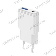 Wall Charger Proove Slender 30W (Type-C + USB) white