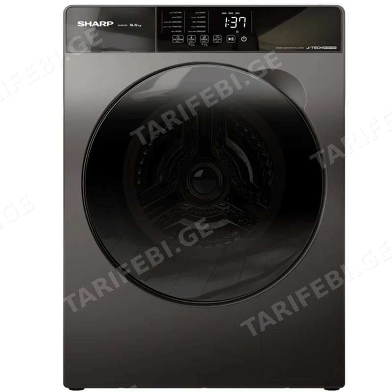 სარეცხი მანქანა SHARP ES-FS954KJZ-G (9.5KG, 1400RPM)