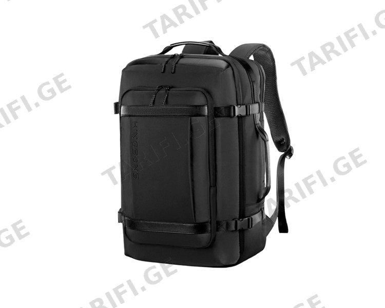 ზურგჩანთა Kingsons Durable Travel Laptop Backpack 15.6" Black - KS3264W