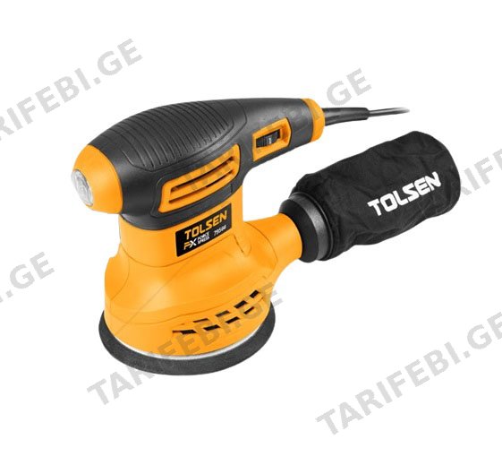 ექსცენტრიული სახეხი მანქანა Tolsen 79566 280W