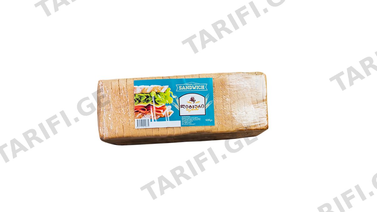პური/ ლიტვური სენდვიჩ ტოსტი / 600 გრ