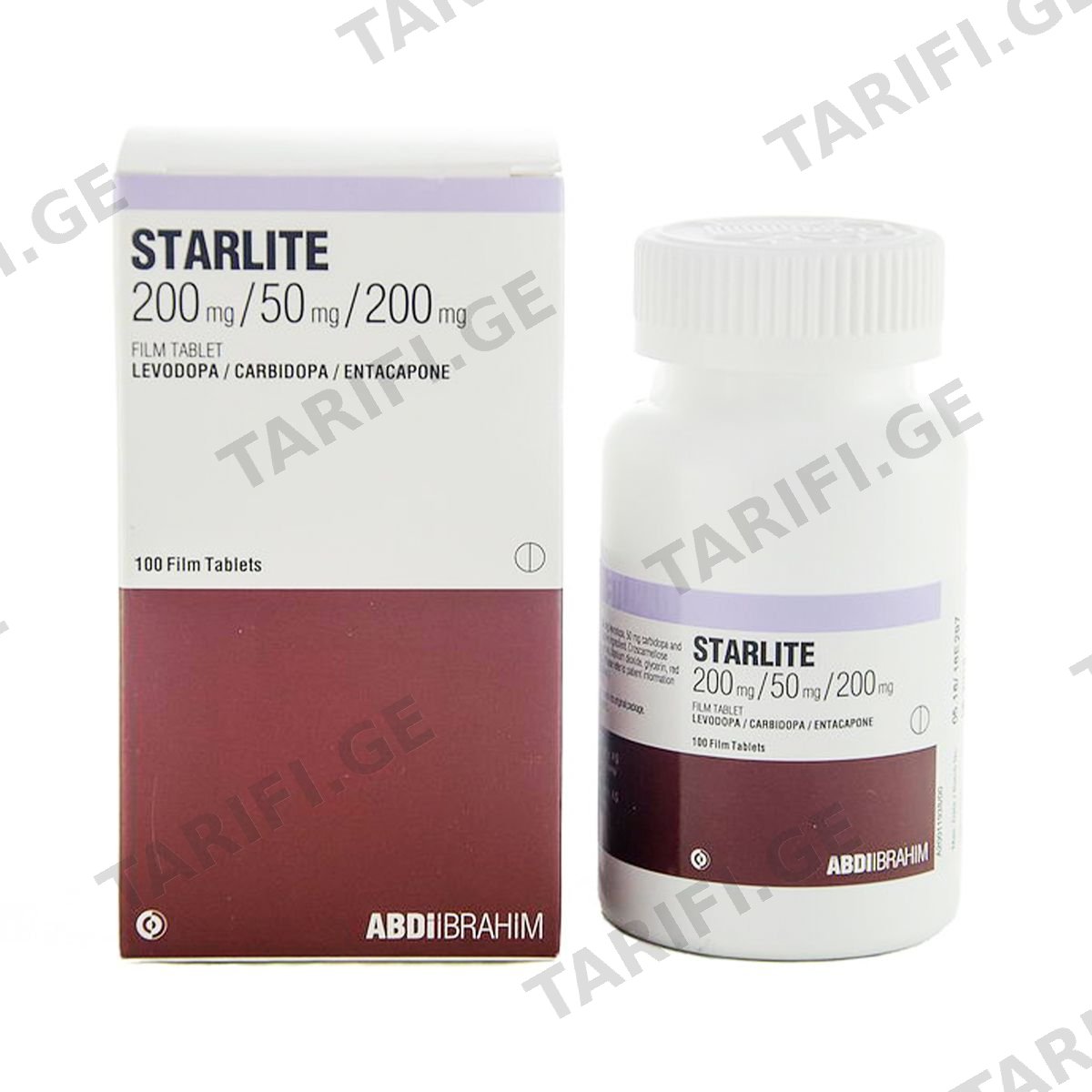 სტარლიტი - Starlite 200/50/200მგ 100 ტაბლეტი