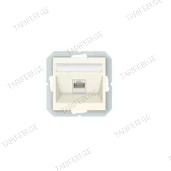 როზეტი VILMA RJ45 10A ჩარჩოს გარეშე