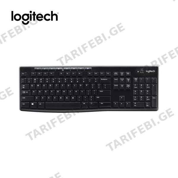 კლავიატურა Logitech K270 Keyboard Black L920-003757
