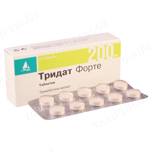 ტრიდატ ფორტე ტაბლეტი 200მგ #20