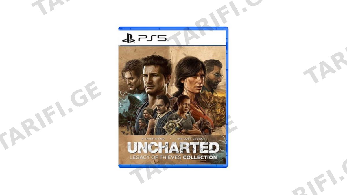 Sony PS5 Game Uncharted Legacy of Thieves Collection