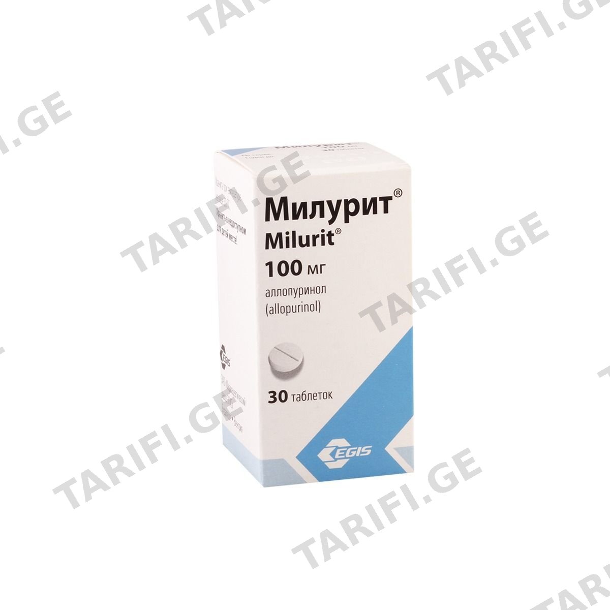 მილურიტი ტაბ.100მგ.N30