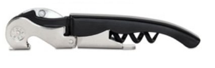 ბოთლის გასახსნელი Pulltex Hybrid Corkscrew შავი