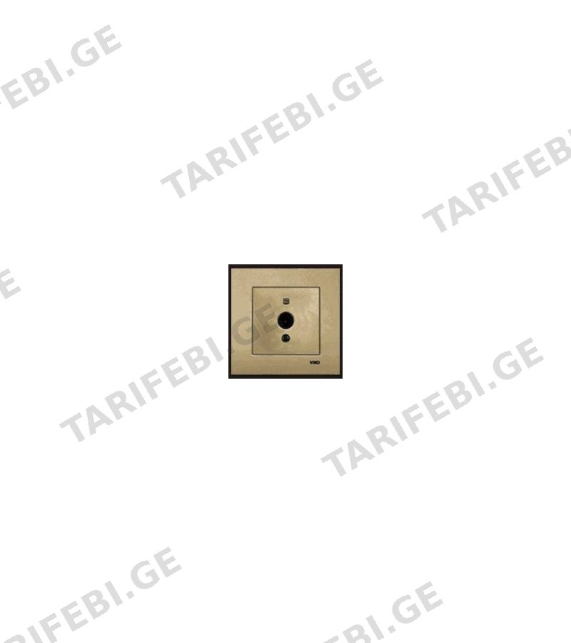 როზეტი VIKO Novella Bronz ტელევიზორის ბრონზა