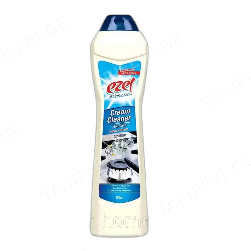 EZEL  კრემის გამწმენდი კრემი  ამიაკი, 500 მლ*20 8682232599822