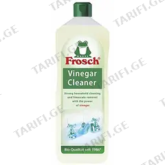 უნივერალური საწმენდი საშუალება ძმარი Frosch 1 ლ