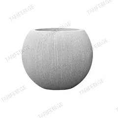 ქოთანი ყვავილის Mega Collections Titan Hera Bowl Pot Beige D37H30