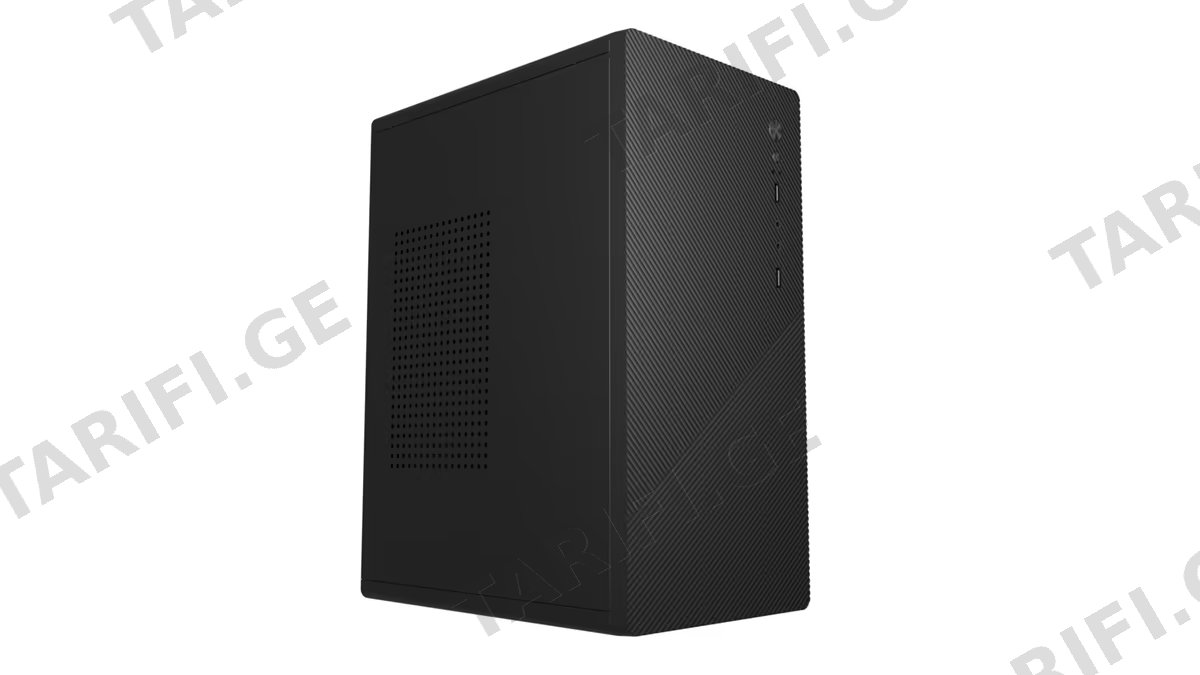 ქეისი ALLX AX-B1635, Computer Case, MATX, ITX, USB1.0x2, Black
