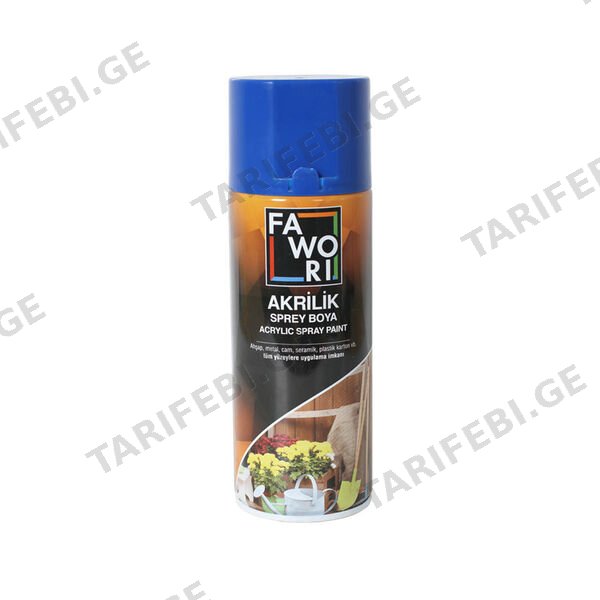საღებავი სპრეი მუქი ლურჯი FAWORI RAL5002