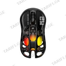 GravaStar, Mercury M2, Wireless Gaming Mouse, PAW3395 Optical Sensor, Up to 26000 DPI, Bluetooth / 2.4GHz Wireless / USB-C, 1000Hz Polling Rat მაუსი