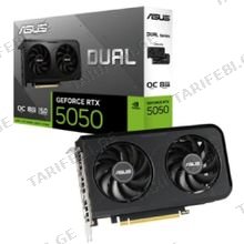 Asus GeForce RTX5050 8GB (HDMI/DP) ვიდეო დაფა
